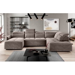 Minkštas kampas MURILLO-XL su elektrine funkcija (Whisper-05) K V